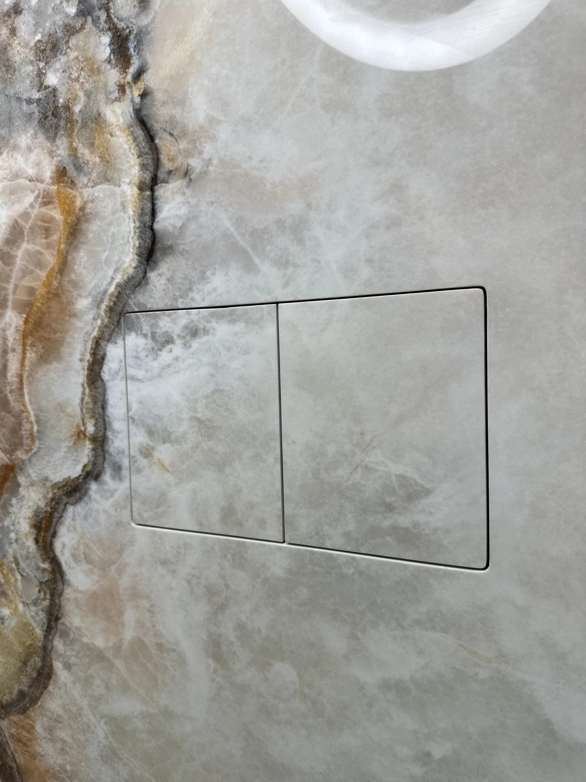 Pulsador EDPLIT M4 descarga oculta sin marco