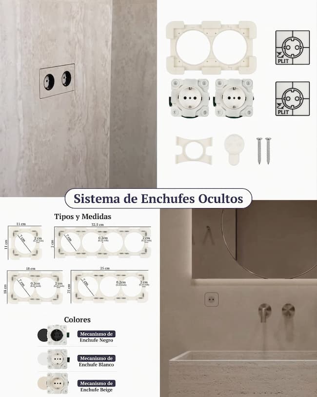 Enchufes Ocultos EDPLIT
