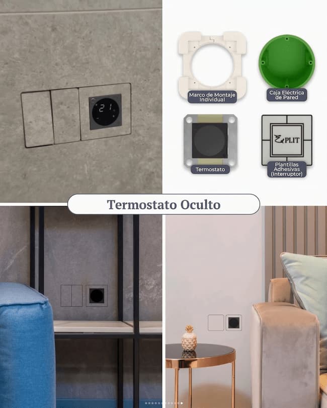 Termostato Oculto EDPLIT